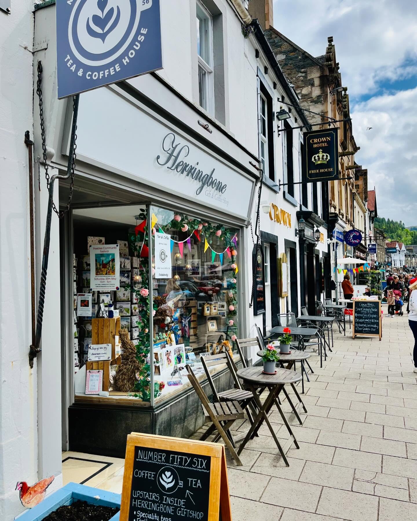 Herringbone shop exterior