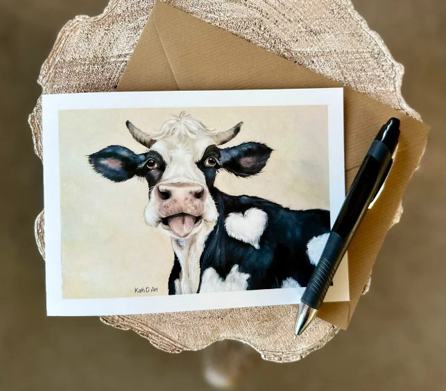 Cheeky Cow Card